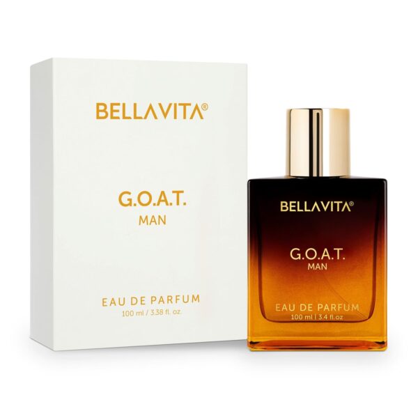 Bellavita Luxury G.O.A.T. Eau de Parfum | 100 ml (3.4 fl.oz.) | Perfume for Men